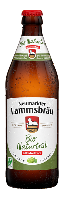 Das Lammsbräu Dunkle Weiße Alkoholfrei | 100 % Bio-Weißbier | Lammsbräu